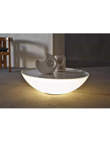 Foscarini 2280030b solar interior blanco diam 79cm h 31cm e27 25w
